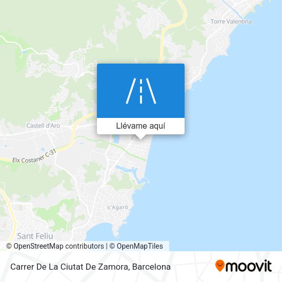 Mapa Carrer De La Ciutat De Zamora