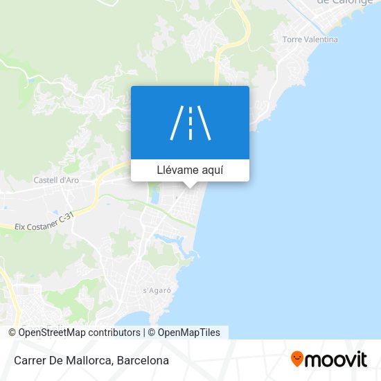 Mapa Carrer De Mallorca