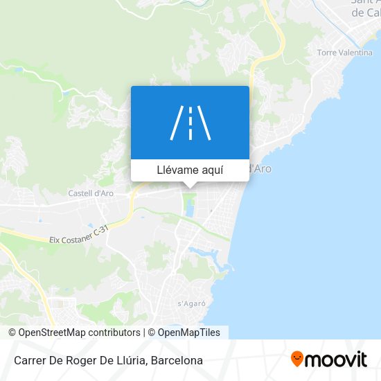 Mapa Carrer De Roger De Llúria