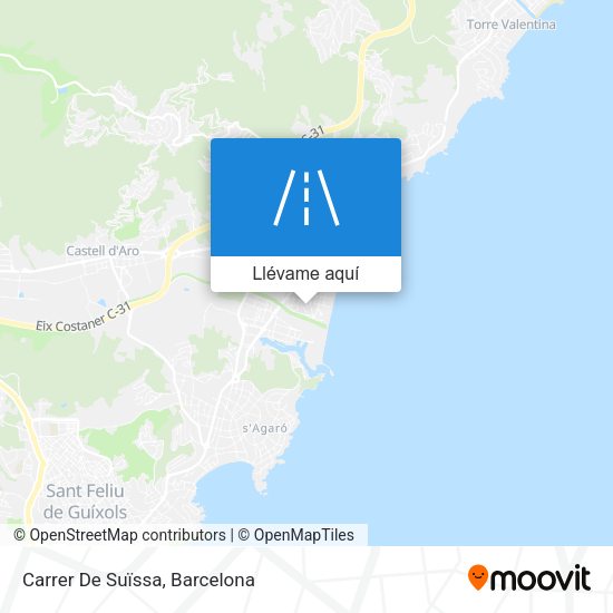 Mapa Carrer De Suïssa