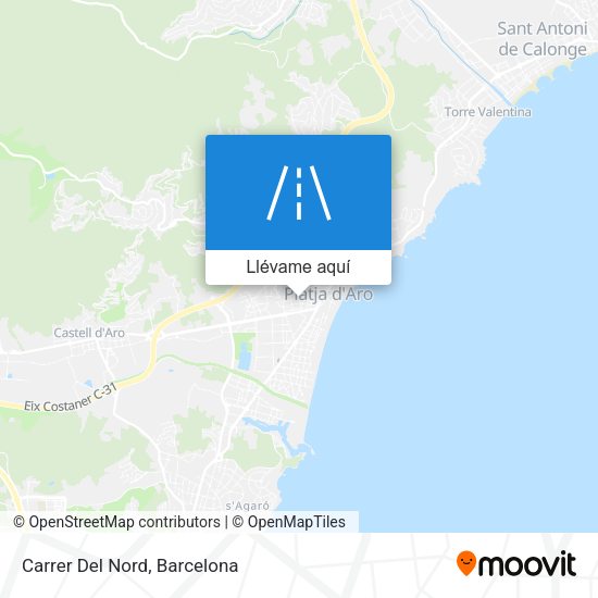 Mapa Carrer Del Nord