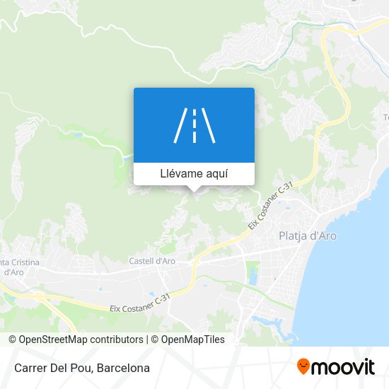 Mapa Carrer Del Pou