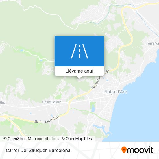 Mapa Carrer Del Saüquer