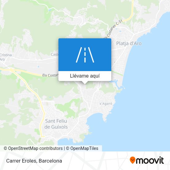 Mapa Carrer Eroles