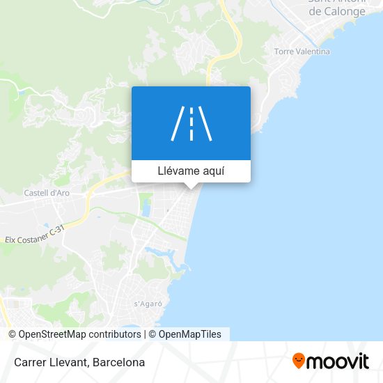 Mapa Carrer Llevant