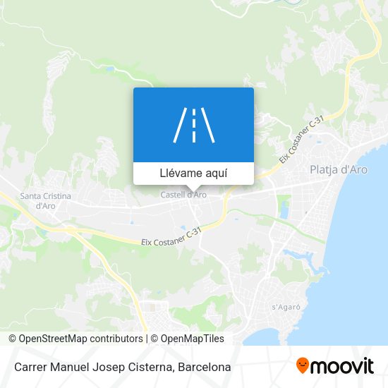 Mapa Carrer Manuel Josep Cisterna