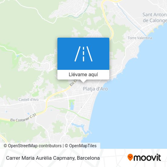 Mapa Carrer Maria Aurèlia Capmany