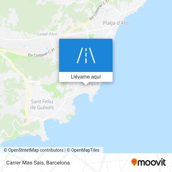 Mapa Carrer Mas Sais