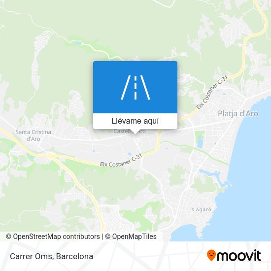 Mapa Carrer Oms