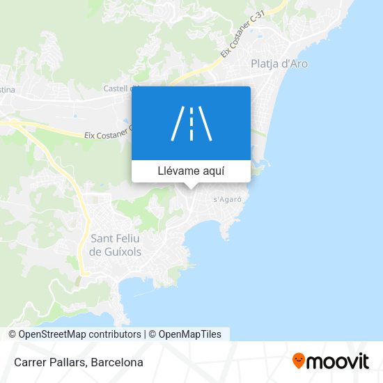 Mapa Carrer Pallars