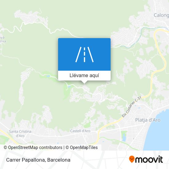 Mapa Carrer Papallona