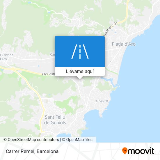 Mapa Carrer Remei