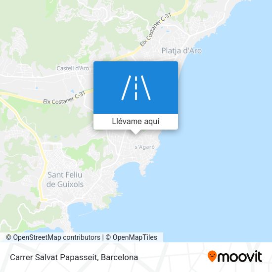Mapa Carrer Salvat Papasseit