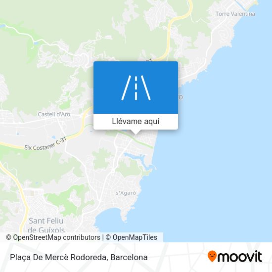 Mapa Plaça De Mercè Rodoreda