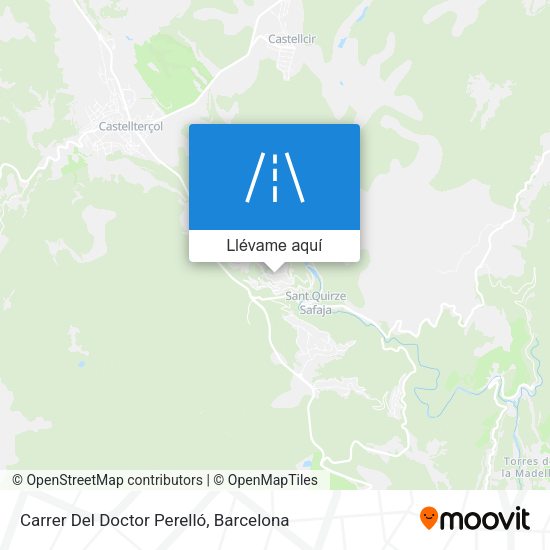 Mapa Carrer Del Doctor Perelló