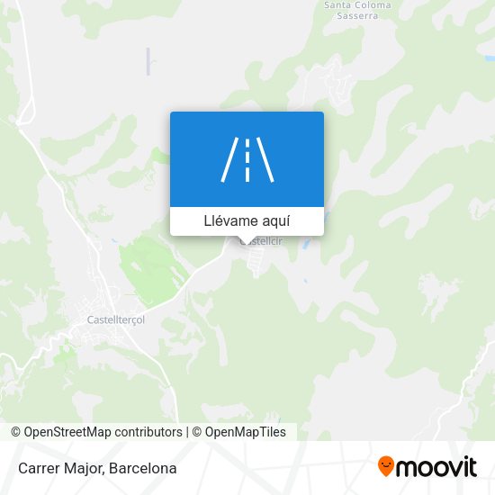Mapa Carrer Major