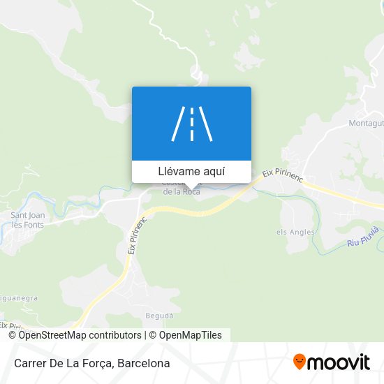 Mapa Carrer De La Força