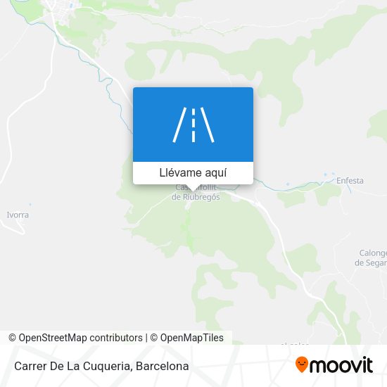 Mapa Carrer De La Cuqueria
