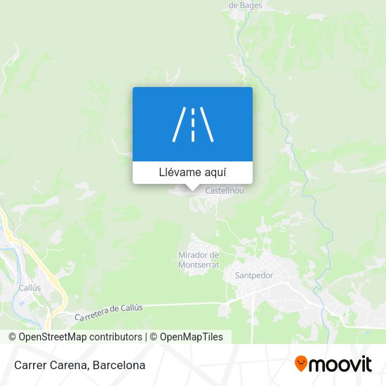 Mapa Carrer Carena