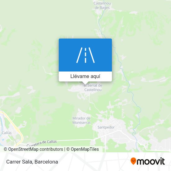 Mapa Carrer Sala
