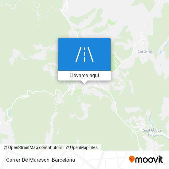Mapa Carrer De Maresch