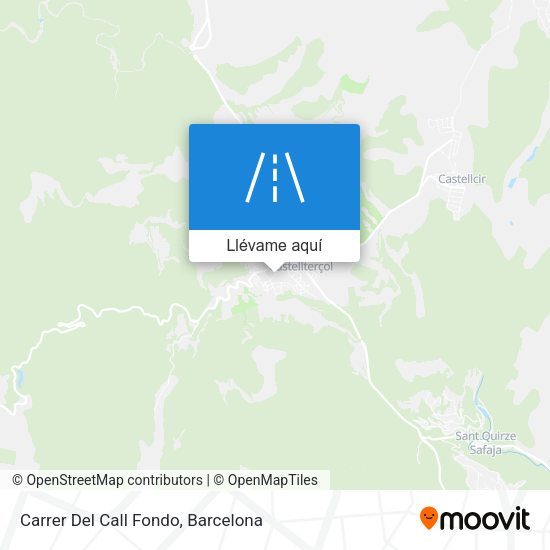 Mapa Carrer Del Call Fondo