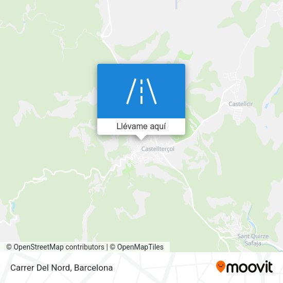 Mapa Carrer Del Nord