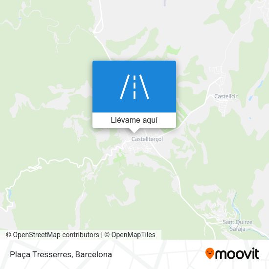 Mapa Plaça Tresserres