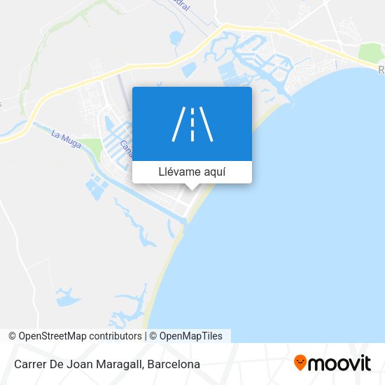 Mapa Carrer De Joan Maragall