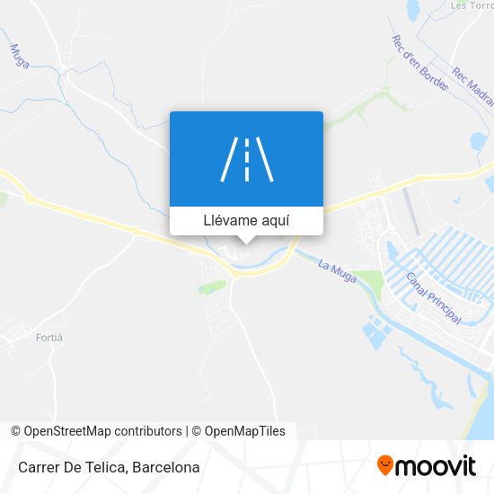 Mapa Carrer De Telica