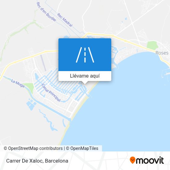 Mapa Carrer De Xaloc