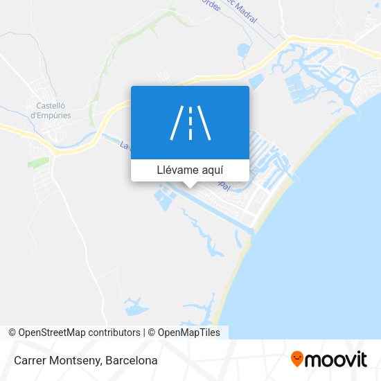 Mapa Carrer Montseny