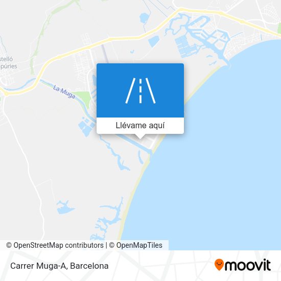 Mapa Carrer Muga-A