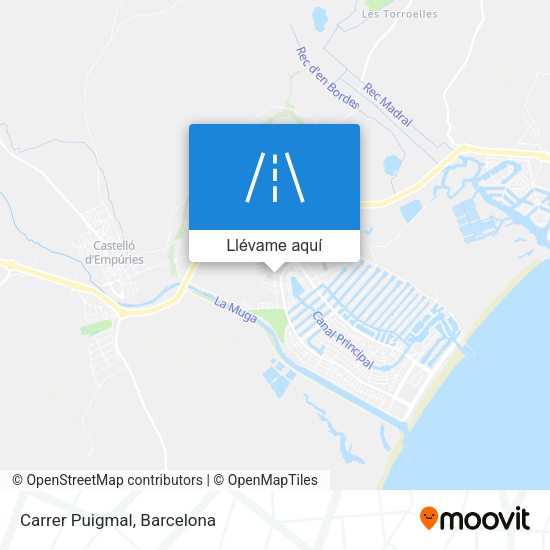 Mapa Carrer Puigmal