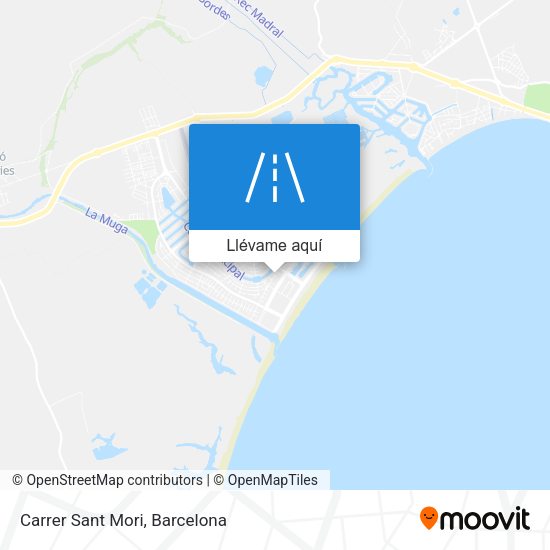 Mapa Carrer Sant Mori