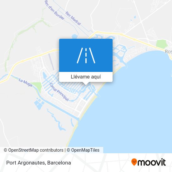 Mapa Port Argonautes