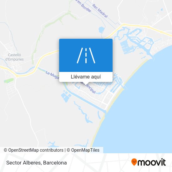 Mapa Sector Alberes