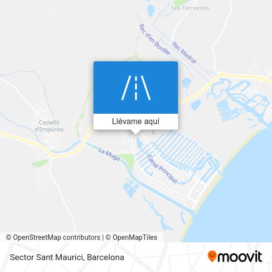 Mapa Sector Sant Maurici