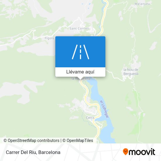 Mapa Carrer Del Riu