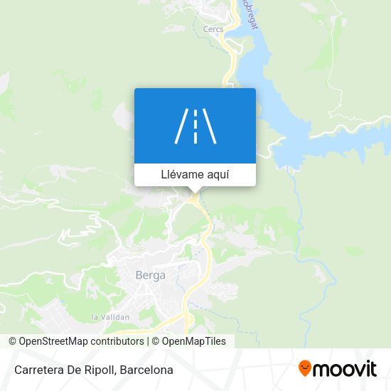 Mapa Carretera De Ripoll