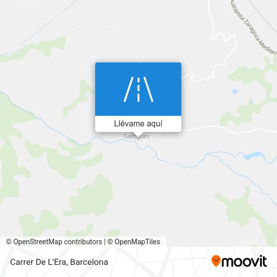 Mapa Carrer De L'Era
