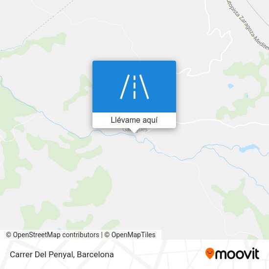 Mapa Carrer Del Penyal
