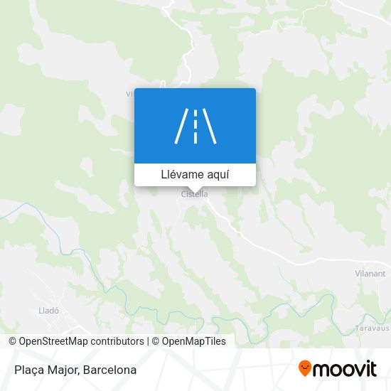 Mapa Plaça Major