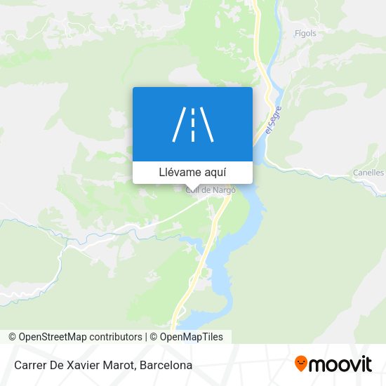 Mapa Carrer De Xavier Marot