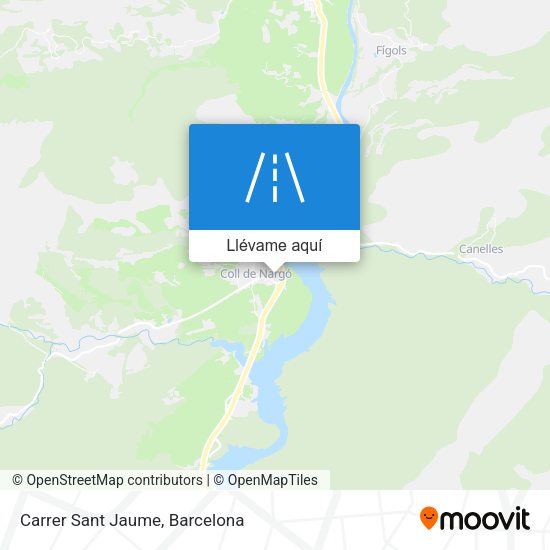 Mapa Carrer Sant Jaume