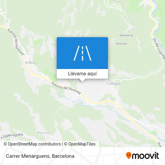 Mapa Carrer Menarguens