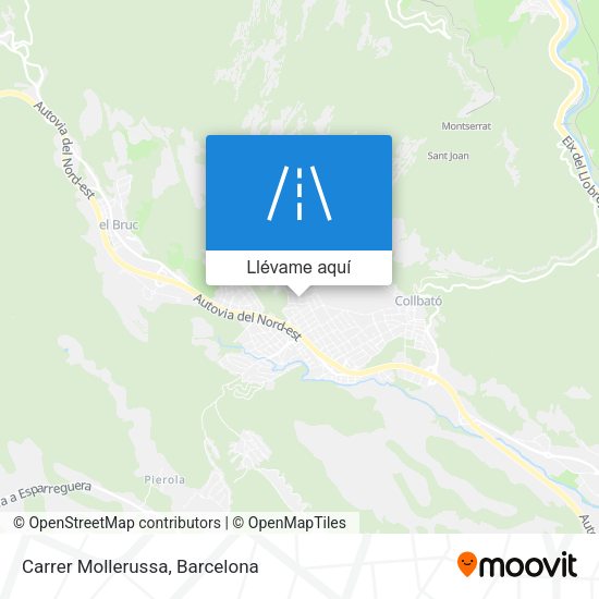 Mapa Carrer Mollerussa