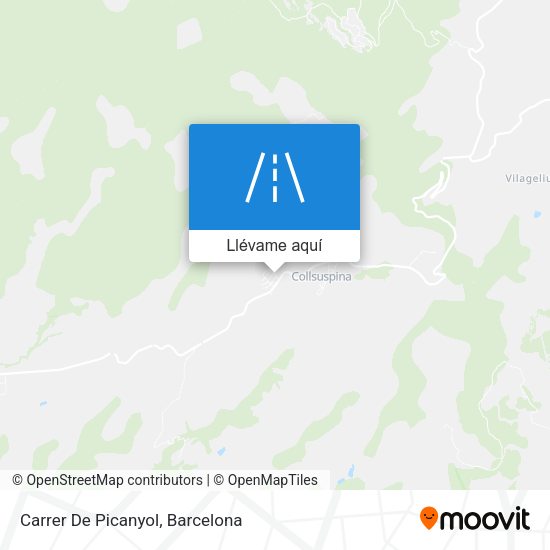 Mapa Carrer De Picanyol