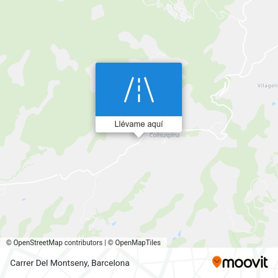 Mapa Carrer Del Montseny