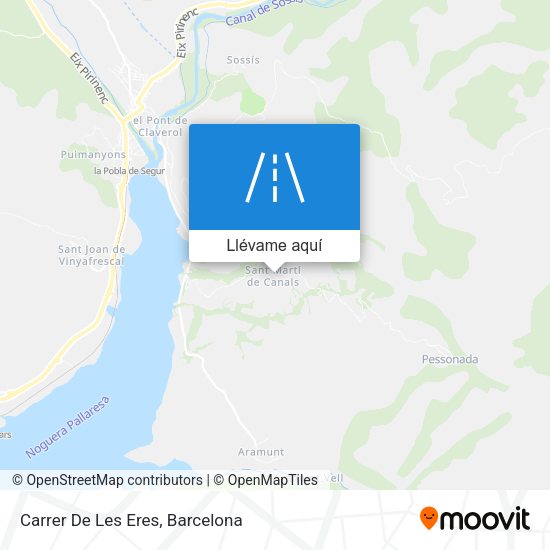 Mapa Carrer De Les Eres